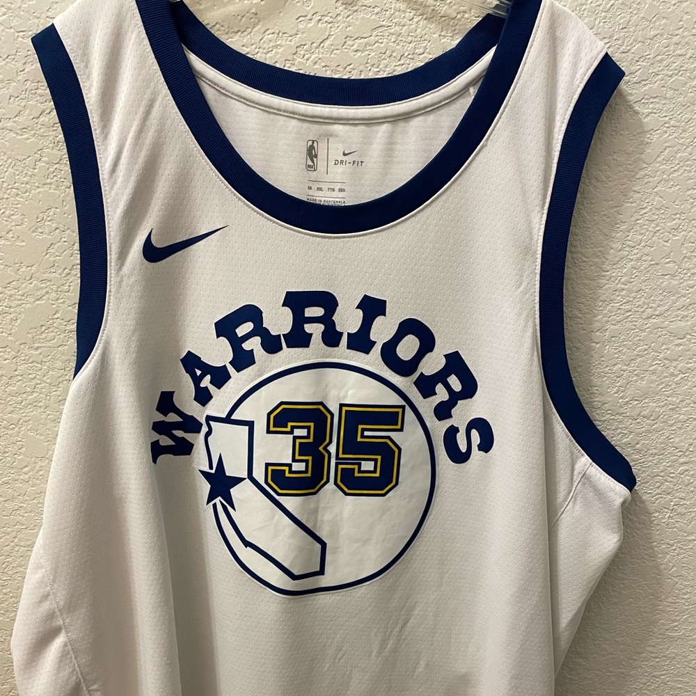 Kevin Durant Warriors jersey